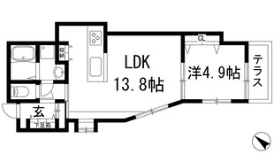 中山荘園LOHAUSの物件間取画像